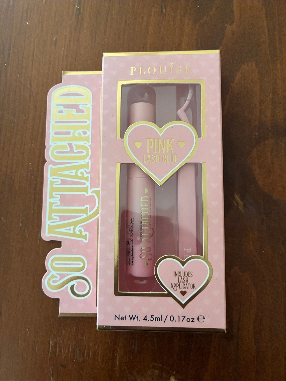 Plouise Pink Lash Glue Kit with Applicator